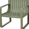 SALON JARDIN 4 PLACES 2 TABLES VERT