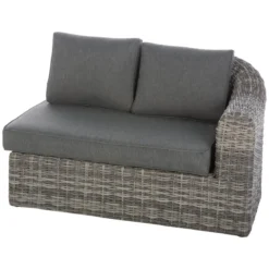 SALON MOOREA ANGLE TERRE D OMBRE 5 PLACES