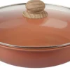 SAUTEUSE CERAMIQUE ALUMINIUM 26CM TERRACOTTA