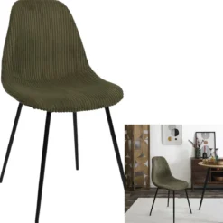SCOTT CHAISE COTELE VERT