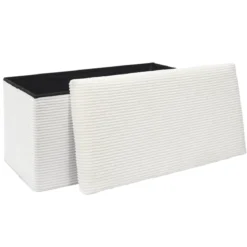 SCOTT COFFRE BANC PLIABLE COTELE BEIGE