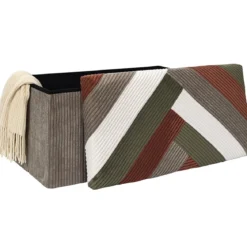 SCOTT COFFRE BANC PLIABLE PATCHWORK COTELE