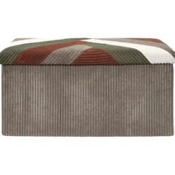 SCOTT COFFRE BANC PLIABLE PATCHWORK COTELE