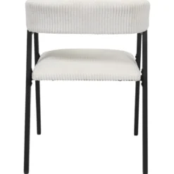 SCOTT FAUTEUIL DESIGN COTELE BEIGE