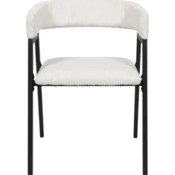 SCOTT FAUTEUIL DESIGN COTELE BEIGE