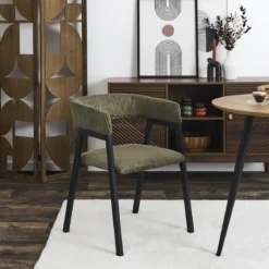 SCOTT FAUTEUIL DESIGN COTELE VERT