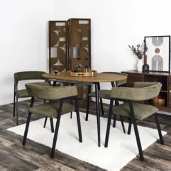 SCOTT FAUTEUIL DESIGN COTELE VERT