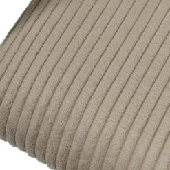 SCOTT FAUTEUIL DESIGN COTELE TAUPE