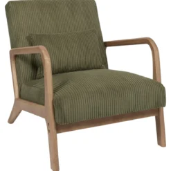 SCOTT FAUTEUIL SALON COTELE VERT