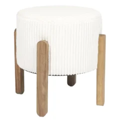 SCOTT TABOURET COTELE BEIGE