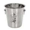 SEAU A CHAMPAGNE ACIER 22CM