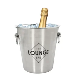 SEAU A CHAMPAGNE ACIER 22CM