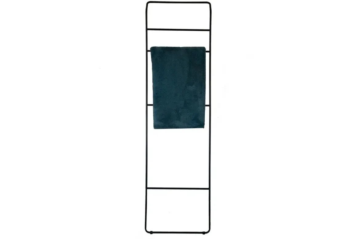 SECHE SERVIETTE METAL NOIR D.50X8X180CM