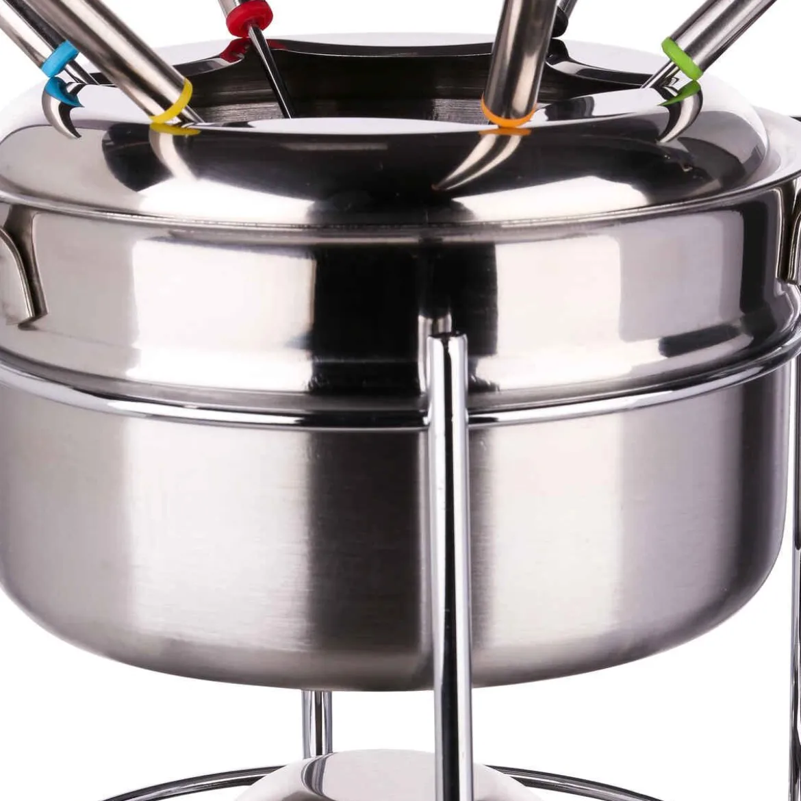 SERVICE A FONDUE 6 PERSONNES INOX