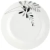 SERVICE 18 PIECES FLORAL GRIS
