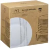 SERVICE 18 PIECES LIGNES