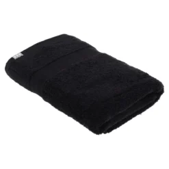 SERVIETTE BAIN 70X130CM COTON NOIR