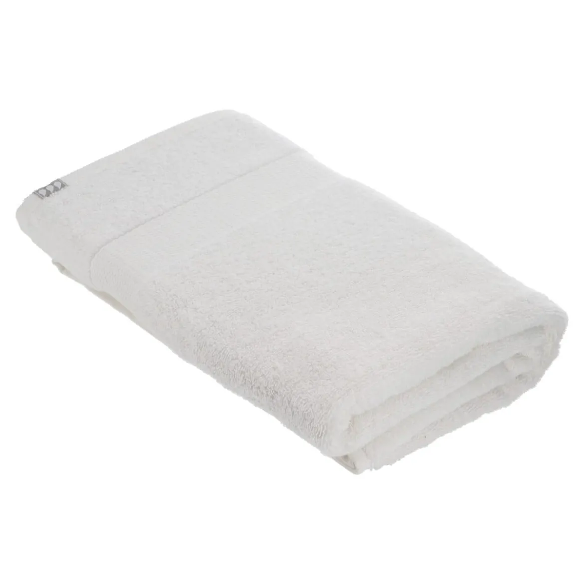SERVIETTE BAIN 90X150CM COTON BLANC