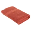 SERVIETTE BAIN 70X130CM COTON TERRACOTTA