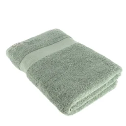 SERVIETTE BAIN 70X130CM COTON VERT EUCALYPTUS