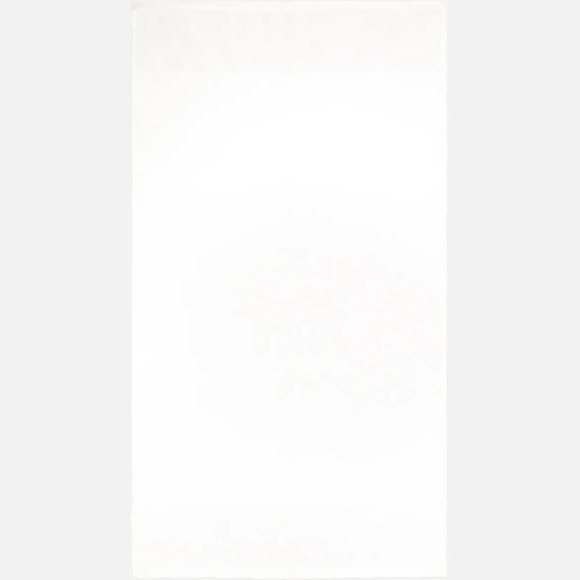 SERVIETTE DE TOILETTE WAFFLE 50X90CM BLANC