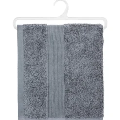SERVIETTE 450GR GRIS FONCE 50X90CM