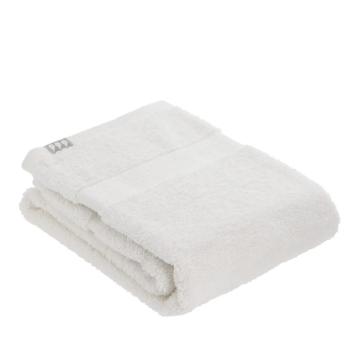 SERVIETTE TOILETTE 50X90CM COTON BLANC