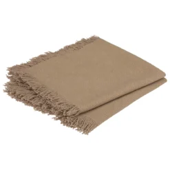 SERVIETTE COTON FRANGE MAHA LIN 40X40CM X2 PIECES