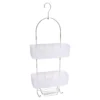 SERVITEUR METAL 2 PANIERS ET PORTE SAVON FILAIRE CHROME