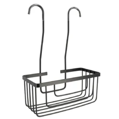 SERVITEUR DE DOUCHE ACIER INOXYDABLE THERMOSTAT NOIR