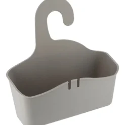 SERVITEUR DE DOUCHE AVEC CINTRE GRIS