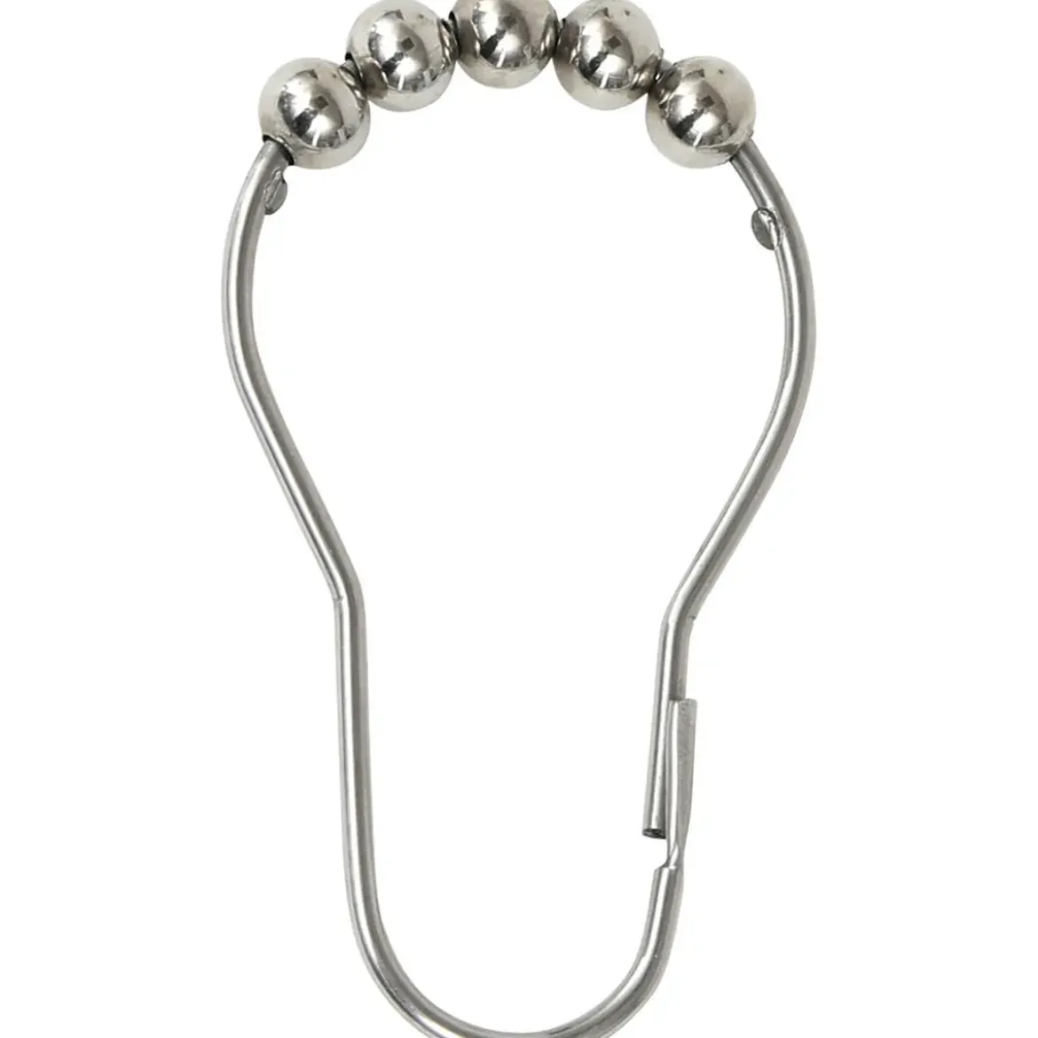 SET 12 ANNEAUX DE DOUCHE ACIER INOXYDABLE CHROME