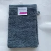 SET 2 GANTS TOILETTE 16X21CM GRIS VERT