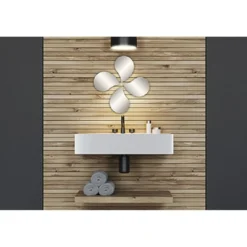 SET 4 MIROIRS GOUTTE D EAU 19X14.5CM UNI
