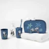 SET 4 ACCESSOIRES SALLE DE BAIN IMPRIME PETIT PANDA