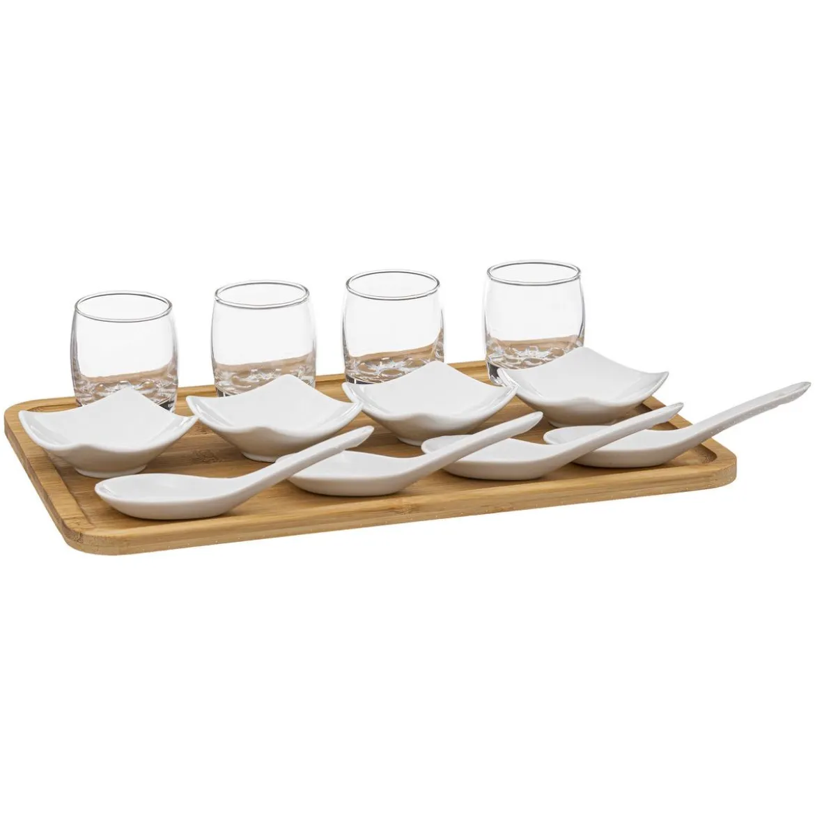 SET APERITIF BAMBOU 13 PIECES
