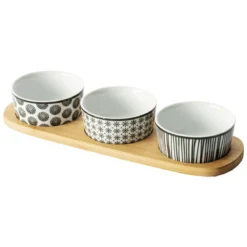 SET APERITIF BOHEMIA 4 PIECES