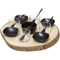 SET APERITIF ECORCE 14 PIECES