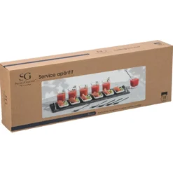 SET APERITIF LONG 19 PIECES
