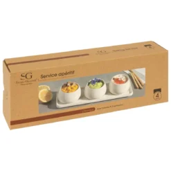 SET APERITIF NORA X4 PIECES