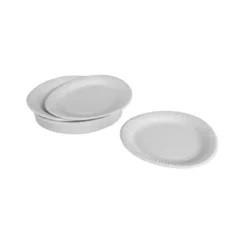SET 50 ASSIETTES D.18CM BLANC
