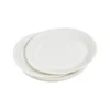 SET 20 ASSIETTES RONDES D.18CM BLANC