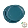 SET 20 ASSIETTES VITAMINE CARTON D.18CM EMERAUDE