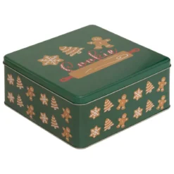 SET 3 BOITES METAL CARRE NOEL