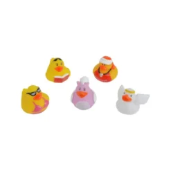 SET 5 CANARDS BAIN 5.5X5.5CM