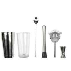 SET COCKTAIL 5 ACCESSOIRES ET 50 RECETTES
