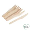 SET 12 COUTEAUX EN BOIS H.16CM