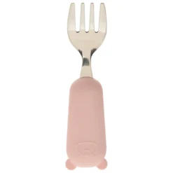 SET COUVERTS CUILLERE ET FOURCHETTE YUM ROSE L.16.5CM