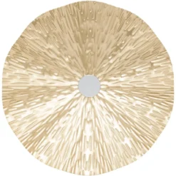 SET 3 DECOS MURALES LESLIE METAL OR