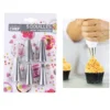 SET DE 5 DOUILLES  INOX